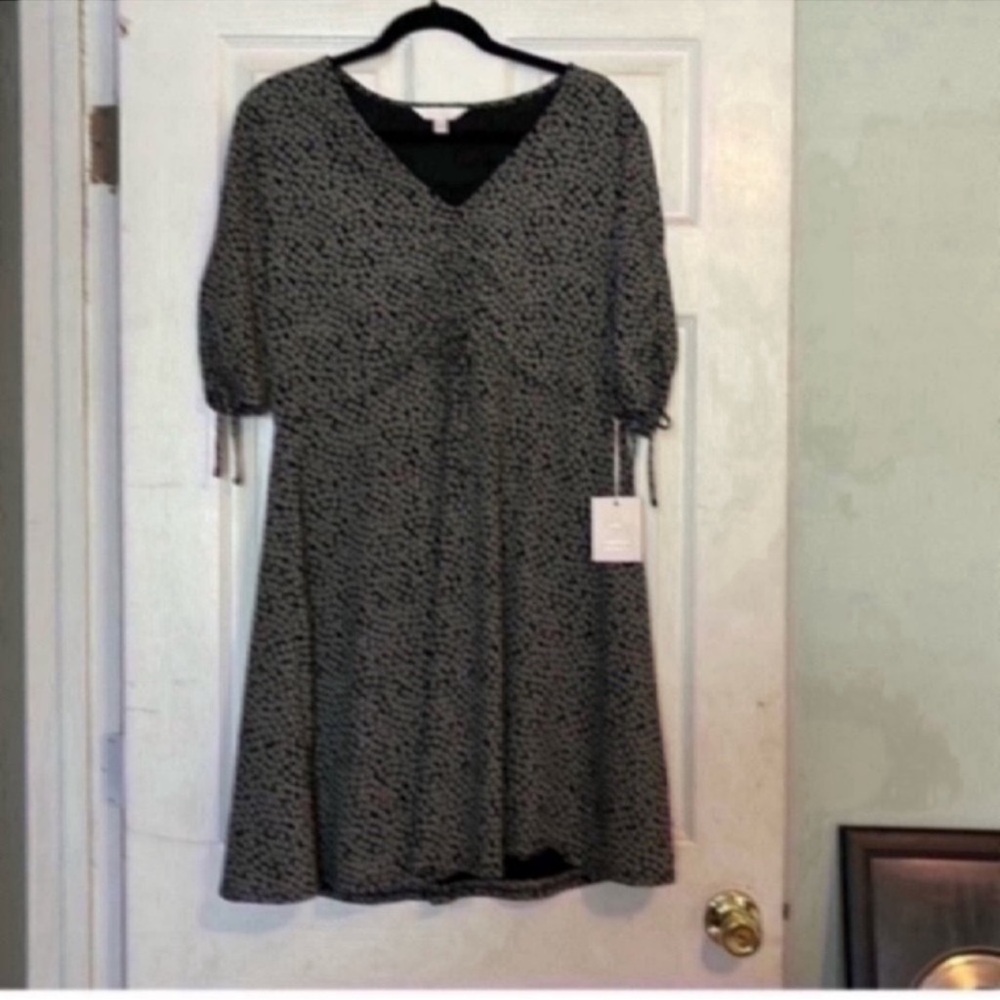 Nwt LC Lauren Conrad Elegant Black and White Women's Dress